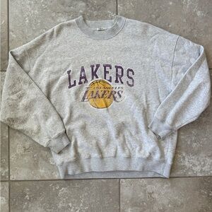 ABERCROMBIE lakers oversized sweatshirt